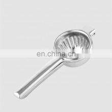 Factory Direct Stainless Steel Bar Hand Press Maker Portable Manual Fruit Berries Creative Squeezer Tool Lemon Clip Juicer