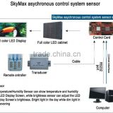 SkyMax asychronous led control system sensor for led screen
