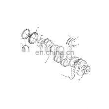 Premium Quality C15 3406c Diesel Engine Crankshaft 1601799 156-8536 0R9906