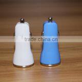 2016 New Fashion Design Dual USB Car Charger 5v2a Rapid Charging With Kinds of Color thumbnail-2