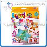 Mini Qute DIY Ironing Hama Perler Beans 3D Jigsaw Tree Pattern Model Building Block Educational Toy (Accept OEM) NO.BT-0053A-4