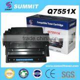 Factoty Sale Compatible Black Laser Toner for Cartridge Q7551X