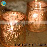 Hanging Embossed Glass Votive/Candle Holder For Home Decration thumbnail-4