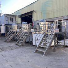 Heated Liquid Mixing Tank for Beverage Production Jacketed Heating Tank for Juice Blending thumbnail-2