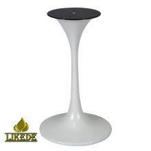 White Metal Trumpet Table Leg and Tea Table Leg Coffee Table Leg