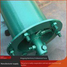 219 Diameter Spiral Elevator, Stainless Steel Grain Screw Conveyor, Round Pipe Baking Soda Material Lifting Machine thumbnail-4