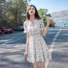 New Summer Dresses for Moms in 2025 - Stylish Mid - Aged Women's Clothing, Sleeveless or Short - Sleeved, Elegant Plus - Size Chiffon Dresses for Middle - Aged and Elderly Women thumbnail-4