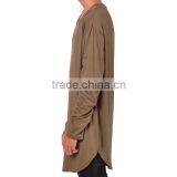 Custom Longline t Shirt Men Oversize Top thumbnail-4