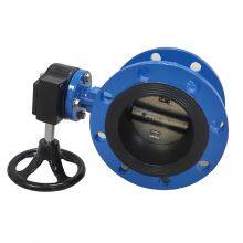 Factory BS D341X DN50-DN800 Ductile Iron Cast Steel WCB GGG50 Hard Seal Double Eccentric Flange Butterfly Valve thumbnail-3