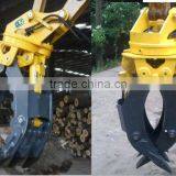 20 Ton Rotating Wood Log Stone Grapple for Hyundai Doosan CAT Excavator thumbnail-1