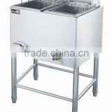 Hot Sale Industrial Stainless Steel Free Standing Big Capacity Electric Deep Fryer