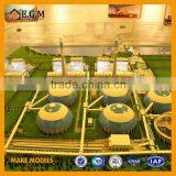 Industrial zones model,industrial factory model