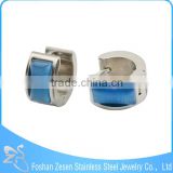 ZS13030 China wholesale hoop earrings factory , stone designer earrings for cute girls