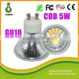 Wholesale Glass COB Gu10 LED 5W