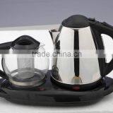 1.8L Household/hotel Electric Kettle Sets Tea Pot and Kettle Set Electric Kettle Tray Sets thumbnail-1