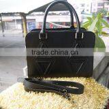 Black Leather Men Briefcase Fashion Unique Leather Briefcase China Shopping Men Business Bag thumbnail-2