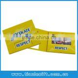 Hardcover 7 Inch Lcd Brochure Card Video Brochure Video Book With Pocket and Booklet thumbnail-6