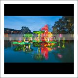 outdoor the Lotus Pond lantern lighting