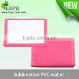2016 New Arrival Sublimation Fancy Fold PVC Wallet Purse for Girls thumbnail-1
