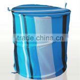 Foldable pop up Bath Hamper for home, factory directly small MOQ acceptable bathroom launtry bag