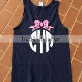 Monogrammed Tank Top