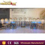 Hotel Led Semi-circle Table,white MDF Top Semi-circle Dining Led Table thumbnail-6