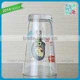 Famous Brand Beverage Pint Glass Cup Cold Juice Drinking Glass Pint Cup Funny Logo Drinking Orange Juice Pint Cup of Glasses thumbnail-3