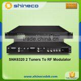 DVB S2 Encoder Modulator With ASI and IP Output