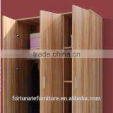 Three Door Laminated Particle Board Clothes Wardrobe for Sale thumbnail-1