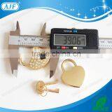New Brand Mini Gold Lock for Bracelets Pendant With Rhinestones thumbnail-4