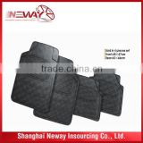 Burgundy rubber car mats/universal design car rubber mat/rubber/PVC car mat with high quality