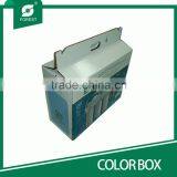 OFFSET PRINTING CUSTOM CORRUGATED COLOR CARTONS FOR PACKAGING FURNITURE WITH HANDLE HOLE thumbnail-5