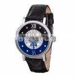 3ATM Chinese Mechanical Mens Quartz Watch,mens Leather Mechanical Wrist Watches thumbnail-3