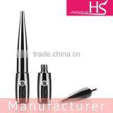 2016 Hot Selling Empty Shiny Silver Eyeliner Container Plastic