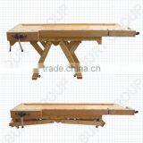 W61-WB-61BE WOODEN BENCH WITH DEAL MATERIAL