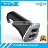 Portable Car Charger Adapter 2 USB Ports for Mobile Phone thumbnail-6