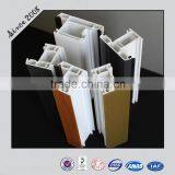 5 Chamber Plastic Profile; High Heat and Sound Insulation Property UPVC Profile; 3 Glass Window Profile thumbnail-4