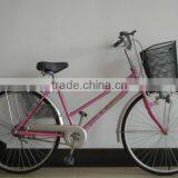26"bike, 1speed, pink color with low price