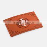 Leather Label Brand Leather Metal Patch Woven Label thumbnail-2