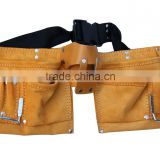 10 Pocket Large Capacity Split Leather