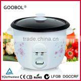 1.8L Drum Rice Cooker with Automatic Rice Cooking & Keeps Warm