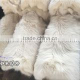 Real white raccoon fur skins,cheap raccoon for women's clothing ,dressed skins