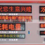 Wholesales Led Sign P10 Single Color Massage Led Display