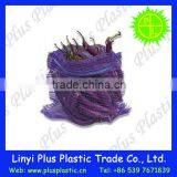 China Source Drawstring Eggplant Netting Bag, Raschel Mesh Bag Packaging Cucumber/eggplant thumbnail-5