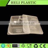 Disposable 4 Compartments Plastic Takeaway Food Container thumbnail-1