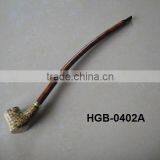 Long Stem Tobacco Pipe HGB-0402 thumbnail-1