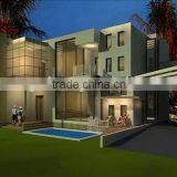 Prefabricated Light Steel Houses and Villas