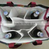 Recycle 2/4/6 Holder Wine Tote Bag for Promotion thumbnail-6