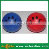 Custom Printed pu Anti Stress Ball With Smile thumbnail-1