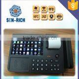 Android Tablet Touch Screen POS Machine Ticket Machine ,Multifunctional POS with a built-in Printer, Scanner, Payment